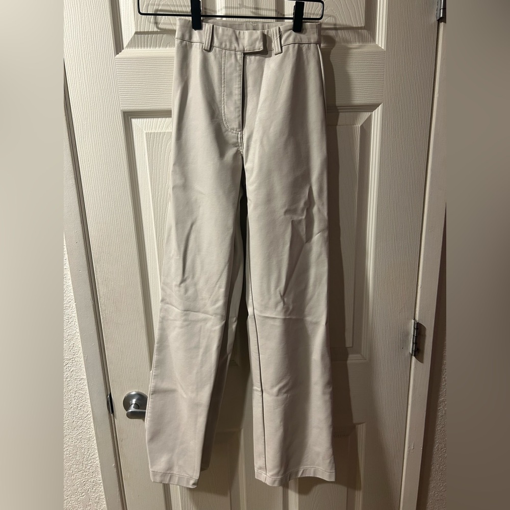 Cotton on Cream “Leather” Pants